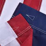 American Flag 3x5 FT Sleeve Banner Style(without Grommets), US Flag fo Outside Outdoor, Embroidered Stars, Sewn Stripes, American Flag Outdoor Heavy Duty