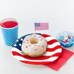 4th of July Plates, 40pcs Party Paper Plate Set Disposable 4th of july Party Food Dinner Dessert Plates Birthday Tableware Decorations Favors, Including 20pcs 9" and 20pcs 7" for 4th of july Plate