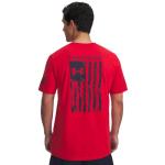Under Armour Men's Freedom Flag Short Sleeve T Shirt, (600) Red / / Midnight Navy, Large