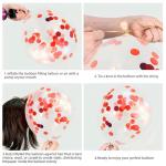 Veterans Day Decorations Balloons Set - 54 Piece Thank You Veterans Balloon with American Flag Eagle Pattern, Patriotic Theme Party Supplies for Memorial Day and 4th of July