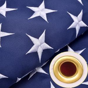YASUN American Flags for Outside 3x5 FT Heavy Duty All-Weather Waterproof & Tear-Resistant US Flag with Embroidered Stars