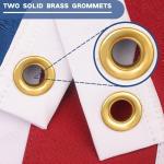 YASUN American Flags for Outside 3x5 FT Heavy Duty All-Weather Waterproof & Tear-Resistant US Flag with Embroidered Stars