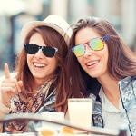 Giga Gud 4th of July USA Flag American America USA Flag Patriotic Sunglasses (4 Pairs)