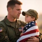 American Flag 2x3 Ft, US Flag/USA Flag with Oxford Polyester Material, Vivid Color, Sewn Stripes, Brass Grommets, Embroidered Stars, Perfect for Indoor/Outdoor Use