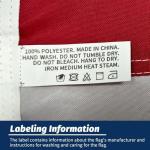 American Flag 2.5x4 Ft, US Flag/USA Flag with Oxford Polyester Material, Vivid Color, Sewn Stripes, Brass Grommets, Embroidered Stars, Perfect for Indoor/Outdoor Use