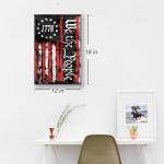 FULAISMGS We The People 1776 Flag Double Sided 12x18in Outdoor Betsy Ross 13 Star American Constitution Flags for Yard Lawn Home Garden Decor Flag