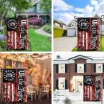 FULAISMGS We The People 1776 Flag Double Sided 12x18in Outdoor Betsy Ross 13 Star American Constitution Flags for Yard Lawn Home Garden Decor Flag