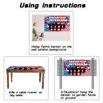 Large 71" X 43" Veterans Day Backdrop, Happy Veterans Banner, Memorial Day Decorations for Office, Thank You Veterans Banner Patriotic Decorations tineit