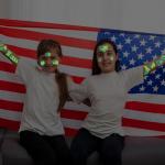 106 Packs 4th of July Decorations, 4th of July Glow in the Dark Tattoos, Multiple Styles Fourth of July Tattoos, Red White and Blue Decor Suitable for Patriotic Accessories Independence Day Supplies