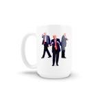 Hogg Patriotic Coffee Mug - Dance, 15 oz Ceramic Funny Coffee Mugs for Men, Political Gag Gifts for Republicans, Conservative Dad Gifts