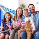 4th of July Decorations Accessories Glasses 12 Pack, Fourth of July USA Patriotic Party Sunglasses for Independence Day Props Memorial Day Decorations