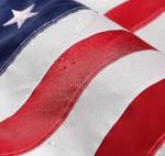 American Flag 3x5 ft: Long Lasting US Flag, Heavy Duty Nylon, Embroidered Stars, Sewn Stripes, Brass Grommets, UV Protection Perfect for Outdoors! USA Flag