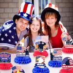 Veterans Day Decorations Honeycomb Centerpieces 9 Pcs Happy Veterans Day Honeycomb Centerpieces Thank You Veterans Honeycomb Centerpieces Veterans Day Party Honeycomb for Happy Veterans Party Supplies