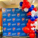 Voircoloria 148pcs Red White Blue Balloons Garland Arch Kit, Patriotic Decorations for 4th of July Independence Day Graduation Anniversary Party Decorations