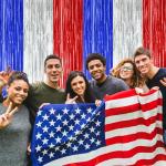 2 Pack 4th of July Party Supplies, 3.28 FT x 7.05 FT 4th of July Tinsel Backdrop, Blue Silver Red Color Fringe Curtains Streamer Backdrop, 4th of July Photo Backdrop Party Decorations