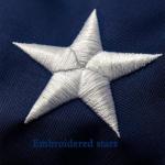 Premium American Flag Heavy Duty 3x5, TearProof & Waterproof High Wind Resistant Outdoor US Flag with Embroidered Stars, Sewn Stripes, Brass Grommets for All-Weather Durability Reinforced Long Lasting