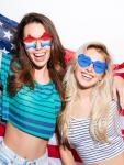 BOARDFEB 12 Pairs Star Shaped Sunglasses 4th of July Star Glasses Patriotic Glasses Rimless Star Glasses Pentagram Glasses Plastic Shutter Glasses for Independence Day Party Favors