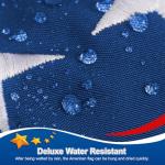 Sturdy American Flag 3x5 Ft Outdoor Heavy Duty,100% Made in USA American Flags ,Non Fading American Flags for Outside 3x5,Embroidered American Flag,3 by 5 America Flags Best High Wind all Weather US Flag,Indestructible America Flag Sewn Stripes and Embroidered Stars