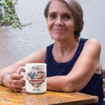 US Citizenship EST.2025 White Mug 15oz, Double-Sided USA Flag And Flower Design Coffee Cup, Gift For New Citizen, Citizenship Celebration Coffee Mug, Patriotic Cup, Gifts For Men Women