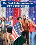 4th of July Decorations Foil Fringe Curtains for Memorial Day, 2 Pack Fourth of July Decor Party Backdrop Red White and Blue Tinsel Streamer, Patriotic Decorations for Independence Labor Veterans Day