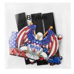 B1ykin 3Pcs Veterans Memorial Day Table Topper Centerpiece Decorations Set, Happy Veterans Day Brave Soldier Removable Wooden Decor, 11th November Table Sign for Patriotic Party Memorial Supplies Home