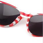 Soochat American Flag Sunglasses 4th of July Sunglasses Patriotic Party Glasses Eyewear for Independence Day Party Decorations Photo Prop