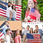 4th of July Outfits for Women - 120 Pack Red White and Blue Usa Flag Patriotic Tattoos for Veterans Day Party Favors Supplies | Fourth of July Decorations Decor - 4th of July Accessories Shirts