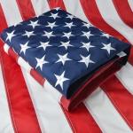 2.5x4 American Flag Outdoor Heavy Duty, US Flag 2.5x4 ft, Flag for Outside with Embroidered Stars and Sewn Stripes Brass Grommets