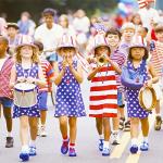 NOVWANG 21Pcs 4th of July Beaded Necklaces Set 7 Styles Patriotic Bead Pendant Necklace with USA Hat American Flag and Star for 4th of July Independence Day Party Favors Supplies Decorations