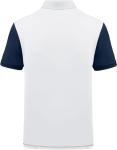 ZITY Golf Polo Shirts for Men Short Sleeve Athletic Tennis T-Shirt Navy White XL