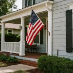 american flag 3x5ft, Heavy Duty Polyester USA Flag Outdoor with Embroidered Stars, Sewn Stripes,Brass Grommets for Indoor, Outdoor, All Weather