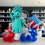 2 PCS Giant Statue of Liberty Balloons for New York City Party Decor/Independence Day 4th of July Patriotic Decorations/Labor Day Decoration Bachelorette Party