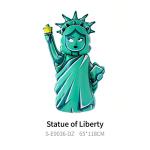 2 PCS Giant Statue of Liberty Balloons for New York City Party Decor/Independence Day 4th of July Patriotic Decorations/Labor Day Decoration Bachelorette Party