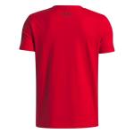 Under Armour Boys' Freedom Fun Graphic Short Sleeve T Shirt, (600) Red / / Black, Large