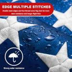 American Flags 5x8 Outdoor Use,Non Fading American Flags for Outside,American Flag Outdoor Heavy Duty, American Flag Longest Lasting,US Flag Embroidered Stars, Brass Grommets Sewn Stripes