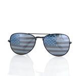 Shaderz USA America Aviator Sunglasses Black Color Frame