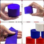 PheiLa Crepe Paper Streamers 6 Rolls 492ft, Crepe Paper 4th of July Decorations Red White Navy Blue Patriotic Party Supplies for DIY Gift Wrapping Birthday Holiday Party Decor, 1.77 Inch x 82 Ft/Roll