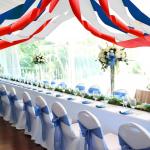 PheiLa Crepe Paper Streamers 6 Rolls 492ft, Crepe Paper 4th of July Decorations Red White Navy Blue Patriotic Party Supplies for DIY Gift Wrapping Birthday Holiday Party Decor, 1.77 Inch x 82 Ft/Roll