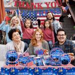 Veterans Day Decorations Tableware, 142Pcs Happy Veteran Day Decorations includes Patriotic Plates Veterans Day Napkins, Thank You Veterans Plates and Napkins for Patriotic Party