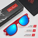 Retro Rewind Polarized Sunglasses for Men and Women - UV Protection Classic Mens Womens Sun Glasses - Cool Vintage 80s Shades