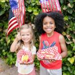 12 Pack Small American Flags on Stick Small US Flags/Mini American Flags for Outside 8x12 Inch American Hand Held Stick Flags with Kid-Safe Spear Top, Patriotic Veterans Day Decorations, 4th of July Decorations