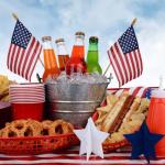 12 Pack Small American Flags on Stick Small US Flags/Mini American Flags for Outside 8x12 Inch American Hand Held Stick Flags with Kid-Safe Spear Top, Patriotic Veterans Day Decorations, 4th of July Decorations