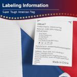 5x8 American Flag Outdoor Heavy Duty,5by 8 American Flag,US Flag,5' x 8' America Flag,America Flags For Outside 5x8,Embroidered USA Flags 5x 8,Long Lasting 5 by 8 Best High Wind all Weather US Flags