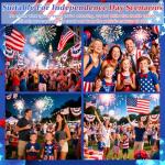 Boko 10Pcs Patriotic Temporary Tattoos, Red White Blue Independence Day Freckle Tattoos for Freckle Makeup, Waterproof Fake Freckles Makeup Patches for 4th of July Memorial Day Veterans Day Flag Party