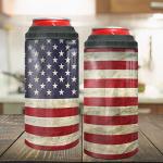 winorax American Flag Tumbler 4-in-1 Design 12oz Stainless Steel Insulated Tumblers 4th Of July Cups With Lids Coffee Travel Mug Cup For Men Boys Dad Grandpa Fathers Day
