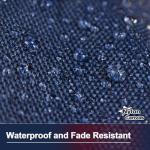 Nylon Canvas American Flag 3x5 FT for Outside Luxury TearProof Series, Premium USA Flag 3x5 FT 600D Longest Lasting, Sturdy High Wind Heavy Duty US Flag 600D with Embroidered Stars, Brass Grommets, Sewn Stripes