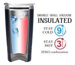 Onebttl Personalized Gifts for Men, Initial Birthday Gifts for Dad, Grandpa, Uncle, Brother, Friends, American Flag Tumbler - 20oz Insulated Stainless Steel Tumbler - J