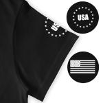 XLIEVO 4th of July Shirts Men:USA American Flag Patriotic Independence Day Higher Quality Short Sleeve T-Shirt