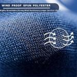 Premium 3×5 American Flag for Outside - Water Resistant Polyester Canvas, Durable Design, Embroidered Stars, Sewn Stripes, Brass Grommets, High Wind Permeability US Flag