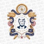 Hogg Patriotic Coffee Mug - Presidential Emblem, 15 oz Ceramic Funny Coffee Mugs for Men, Political Gag Gifts for Republicans, Conservative Dad Gifts